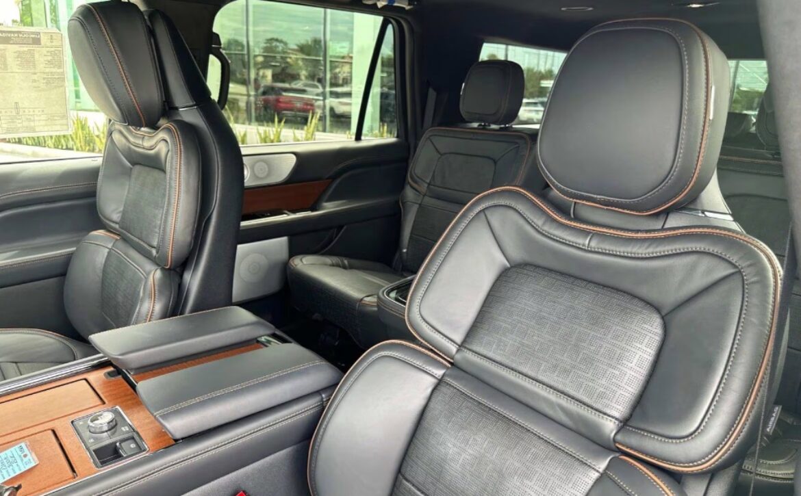 Right hand drive 2024 Lincoln Navigator L Black Label from Autogroup International
