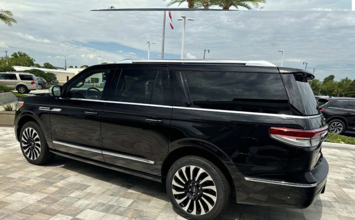 Right hand drive 2024 Lincoln Navigator L Black Label from Autogroup International