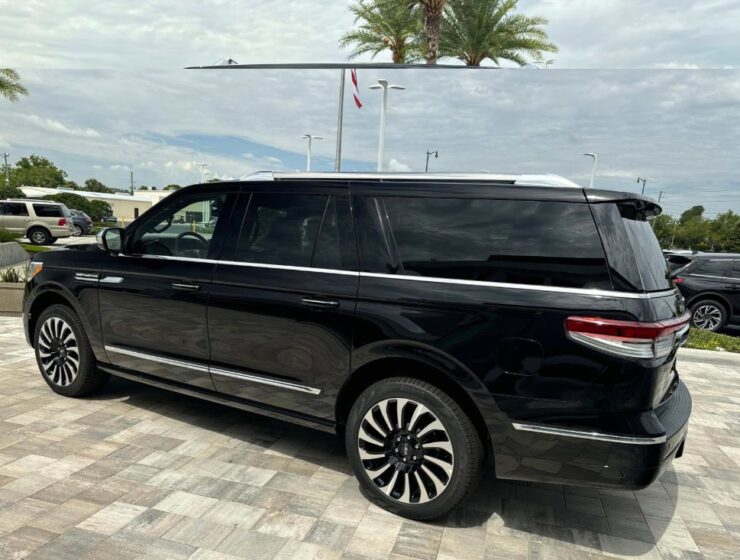 Right hand drive 2024 Lincoln Navigator L Black Label from Autogroup International