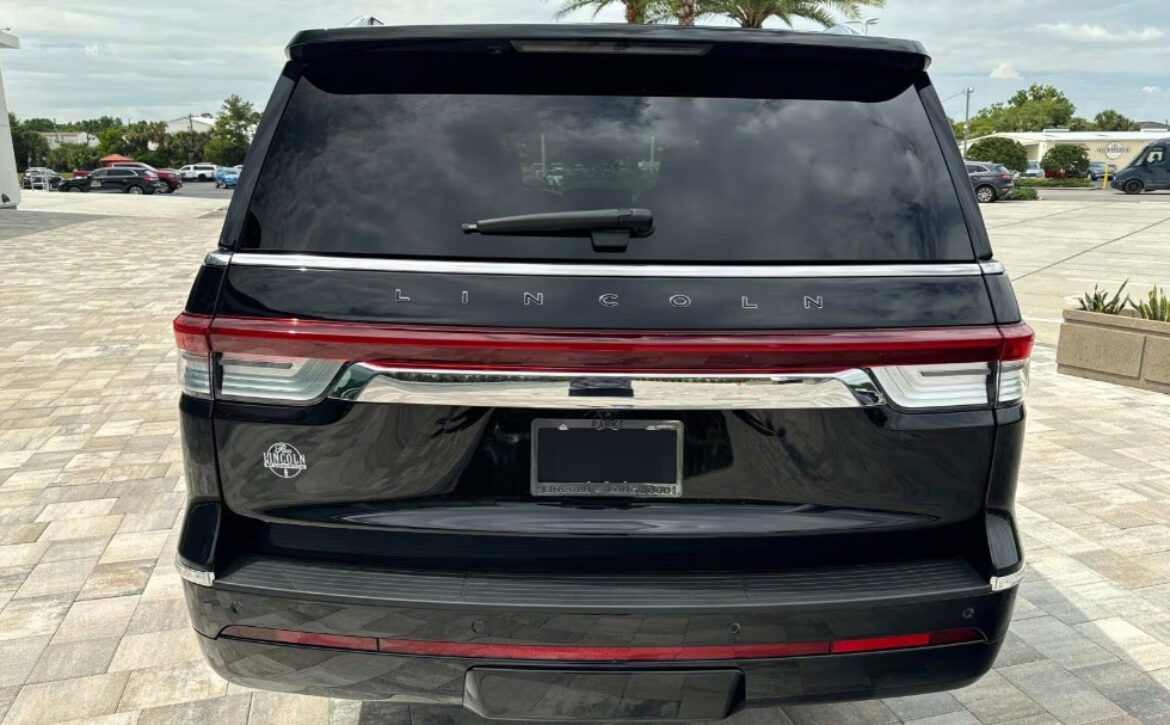 Right hand drive 2024 Lincoln Navigator L Black Label from Autogroup International