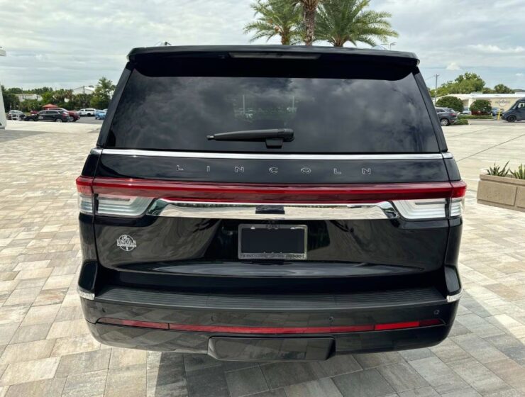 Right hand drive 2024 Lincoln Navigator L Black Label from Autogroup International
