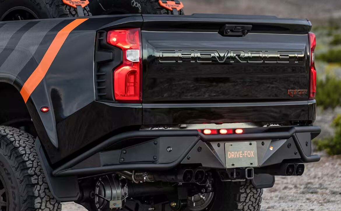 Right hand drive 2025 Chevrolet Silverado Fox Factory Edition super pickup truck by Autogroup International