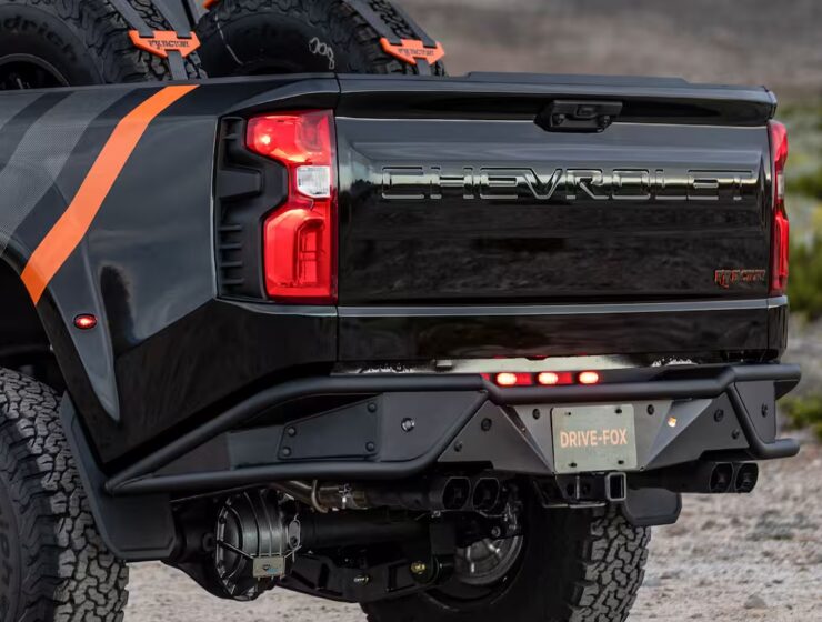 Right hand drive 2025 Chevrolet Silverado Fox Factory Edition super pickup truck by Autogroup International