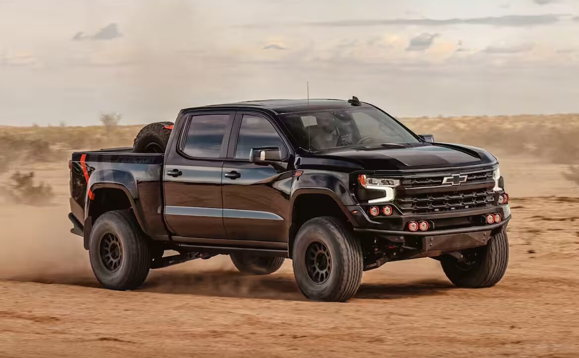 Right hand drive 2025 Chevrolet Silverado Fox Factory Edition super pickup truck by Autogroup International