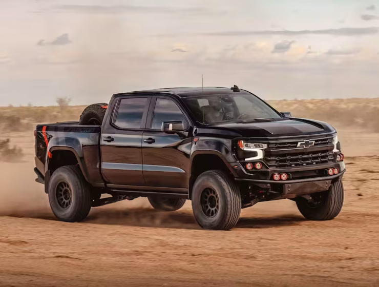 Right hand drive 2025 Chevrolet Silverado Fox Factory Edition super pickup truck by Autogroup International