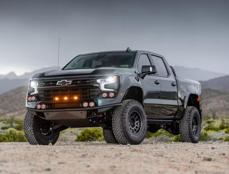 Right hand drive 2025 Chevrolet Silverado Fox Factory Edition super pickup truck by Autogroup International