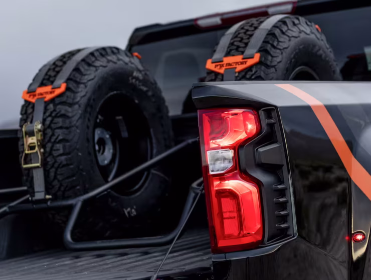 Right hand drive 2025 Chevrolet Silverado Fox Factory Edition super pickup truck by Autogroup International