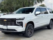 Right hand drive 2025 Chevrolet Suburban SUV in the High Country trim from Autogroup International