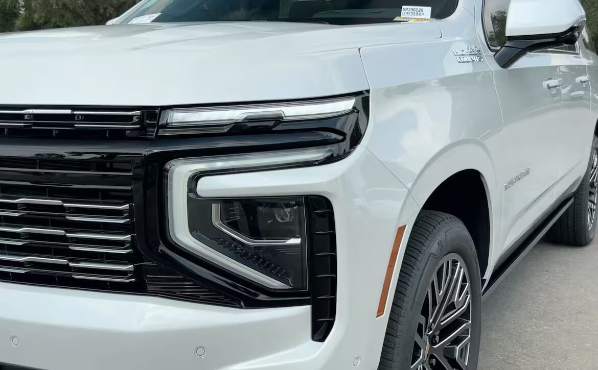 Right hand drive 2025 Chevrolet Suburban SUV in the High Country trim from Autogroup International