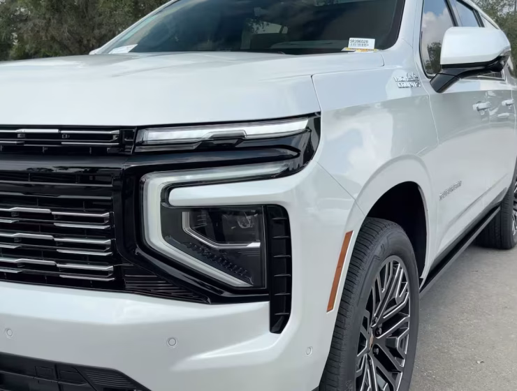 Right hand drive 2025 Chevrolet Suburban SUV in the High Country trim from Autogroup International