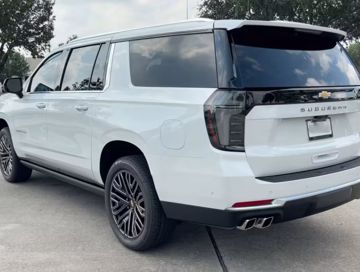 Right hand drive 2025 Chevrolet Suburban SUV in the High Country trim from Autogroup International