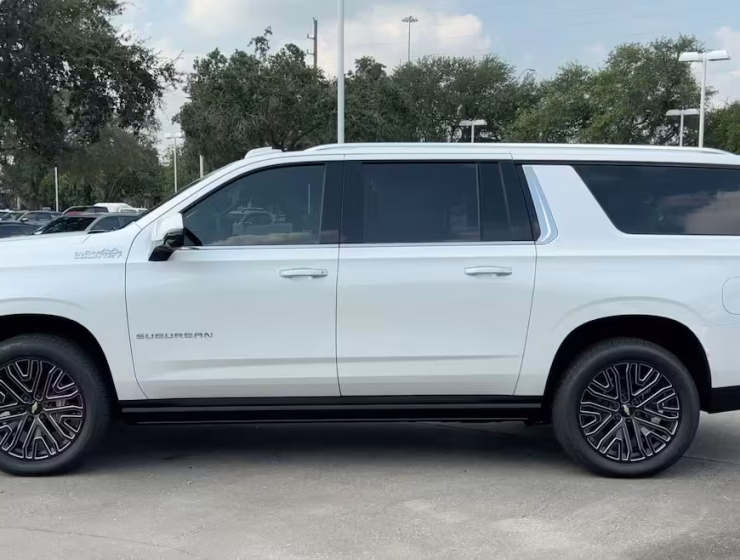 Right hand drive 2025 Chevrolet Suburban SUV in the High Country trim from Autogroup International