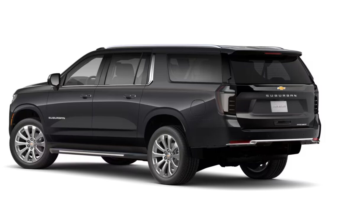 Right hand drive 2025 Chevrolet Suburban SUV in the Premier trim from Autogroup International in Australia
