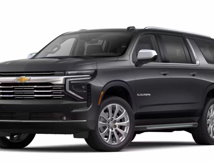 Right hand drive 2025 Chevrolet Suburban SUV in the Premier trim from Autogroup International in Australia