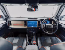 Right hand drive 2026 Ford Bronco Raptor from Autogroup International in Australia - right hand drive dashboard