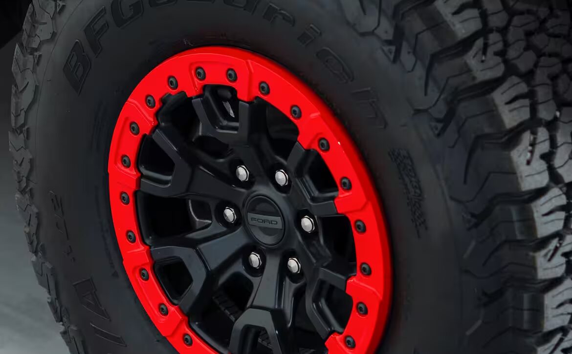 Right hand drive 2025 Ford Bronco Raptor from Autogroup International in Australia - off road tyres and wheels