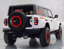 Right hand drive 2025 Ford Bronco Raptor from Autogroup International in Australia - back end