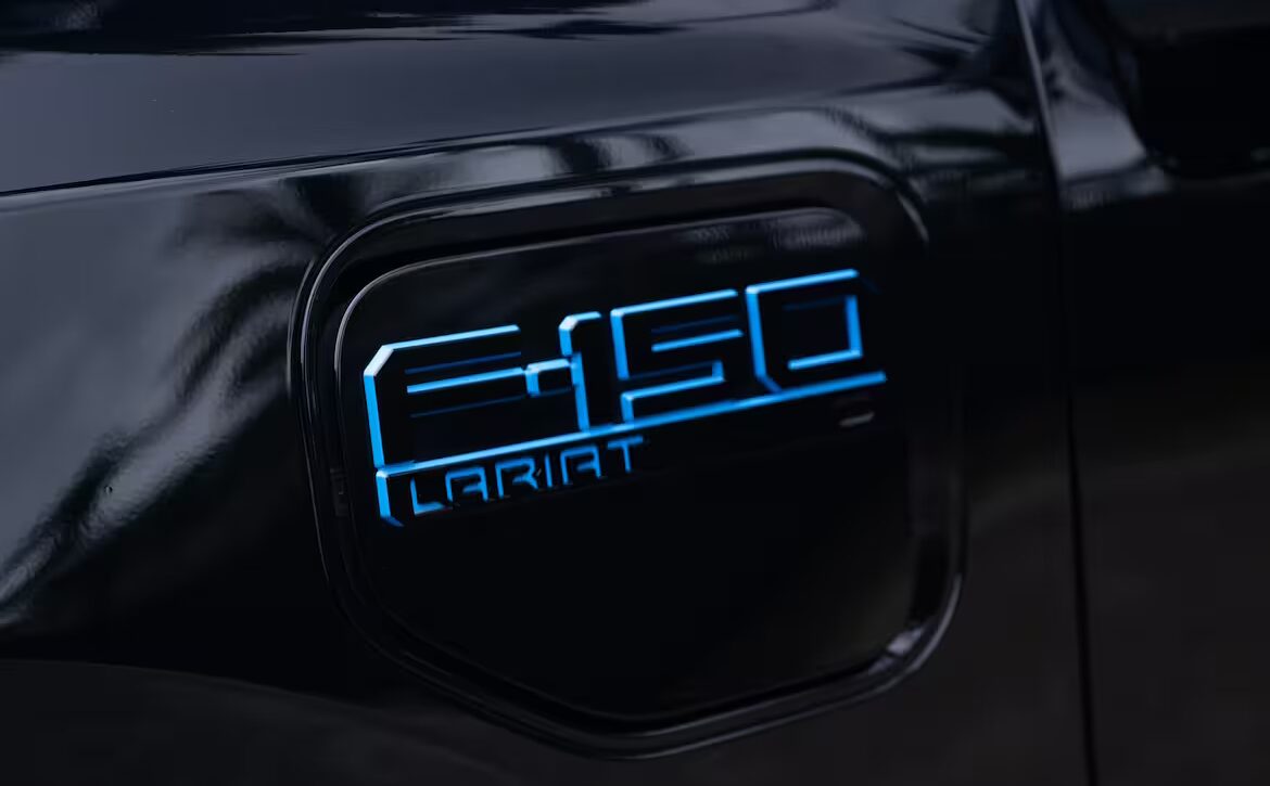 Right hand drive 2025 Ford F-150 Lighting Lariat EV Pickup truck from Autogroup International