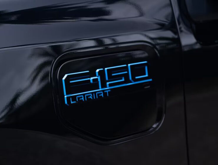 Right hand drive 2025 Ford F-150 Lighting Lariat EV Pickup truck from Autogroup International