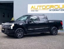 Right hand drive 2025 Ford F-150 Lighting Lariat EV Pickup truck from Autogroup International
