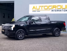 Right hand drive 2025 Ford F-150 Lighting Lariat EV Pickup truck from Autogroup International