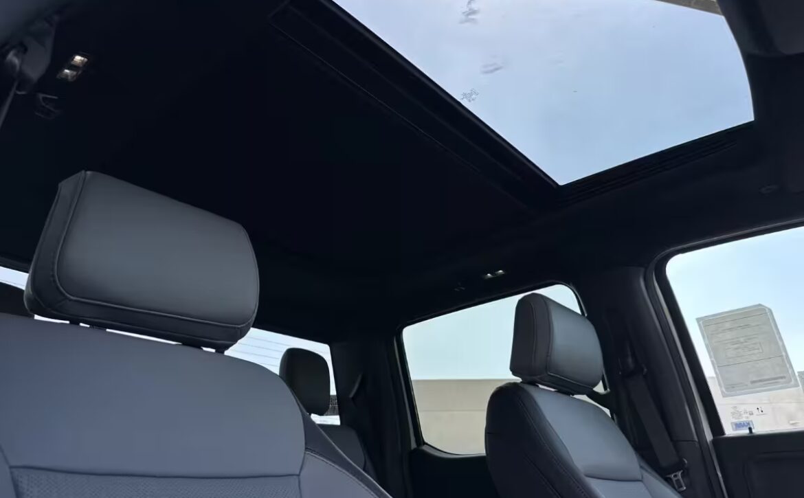 Right hand drive 2025 Ford F-150 Lighting Lariat EV Pickup truck from Autogroup International