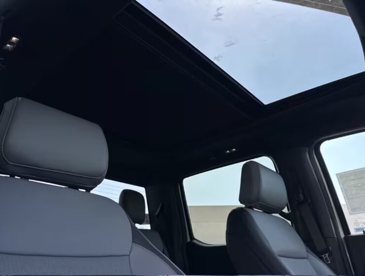 Right hand drive 2025 Ford F-150 Lighting Lariat EV Pickup truck from Autogroup International