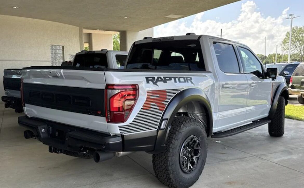 Right hand drive 2025 Ford F-150 Raptor R from Autogroup International
