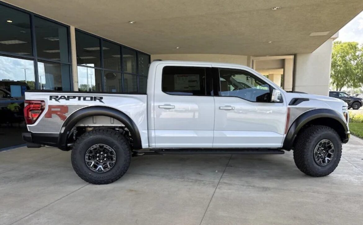 Right hand drive 2025 Ford F-150 Raptor R from Autogroup International