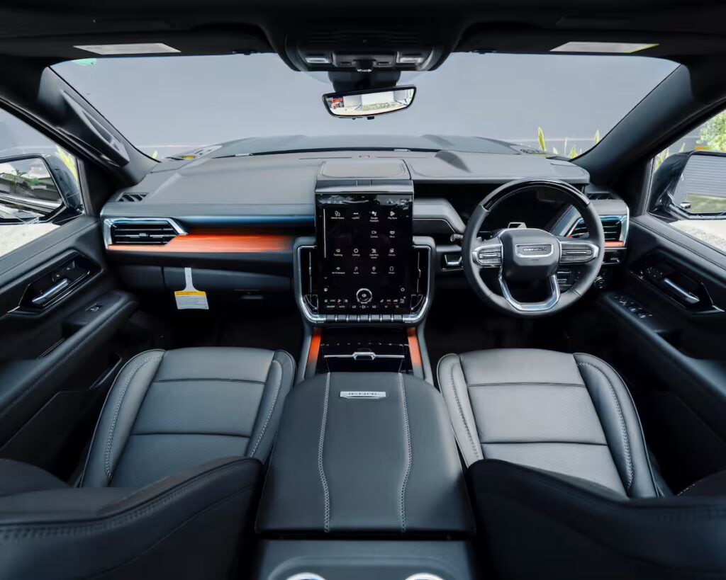 Right hand drive 2025 GMC Yukon XL Denali Reserve from Autogroup International with the 3.0L Turbo Diesel engine for Australia