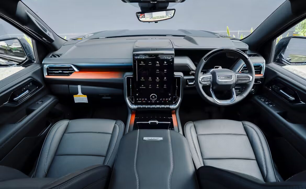 Right hand drive 2025 GMC Yukon XL Denali Reserve from Autogroup International with the 3.0L Turbo Diesel engine for Australia