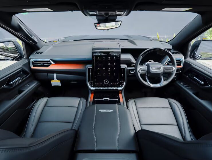 Right hand drive 2025 GMC Yukon XL Denali Reserve from Autogroup International with the 3.0L Turbo Diesel engine for Australia