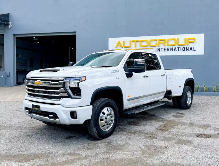 Right hand drive 2026 Chevrolet Silverado 3500 DRW High Country pickup truck from Autogroup International in Australia