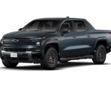 Right hand drive 2026 Chevrolet Silverado EV LT Extended Range in Blue Smoke Metallic