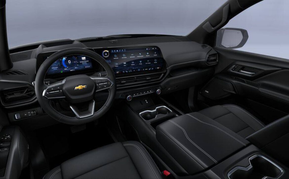 Right hand drive 2026 Chevrolet Silverado EV LT Extended Range in Blue Smoke Metallic from Autogroup International