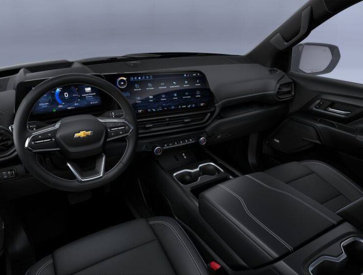 Right hand drive 2026 Chevrolet Silverado EV LT Extended Range in Blue Smoke Metallic from Autogroup International