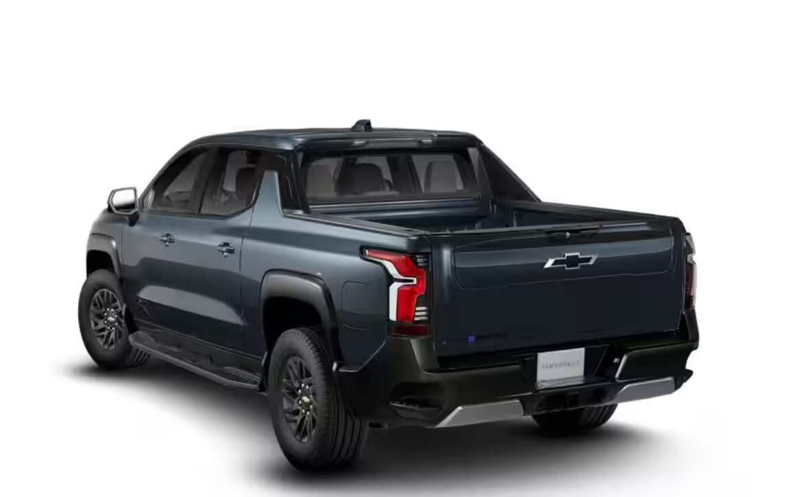 Right hand drive 2026 Chevrolet Silverado EV LT Extended Range in Blue Smoke Metallic from Autogroup International
