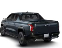 Right hand drive 2026 Chevrolet Silverado EV LT Extended Range in Blue Smoke Metallic from Autogroup International