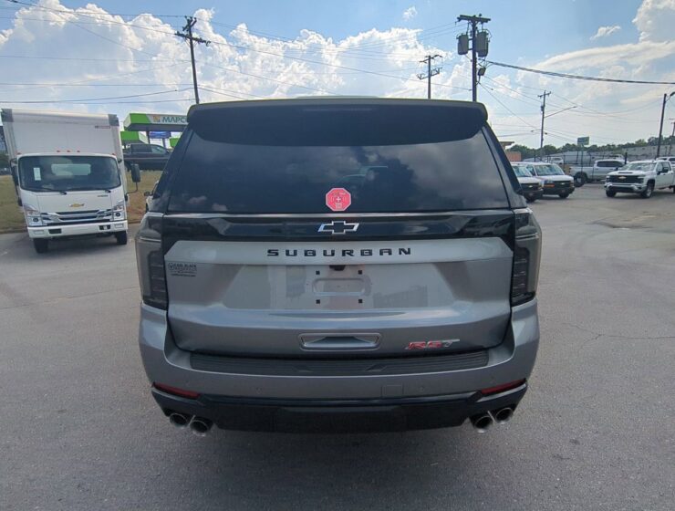 Right hand drive 2026 Chevrolet Suburban RST in Sterling Metallic from Autogroup International