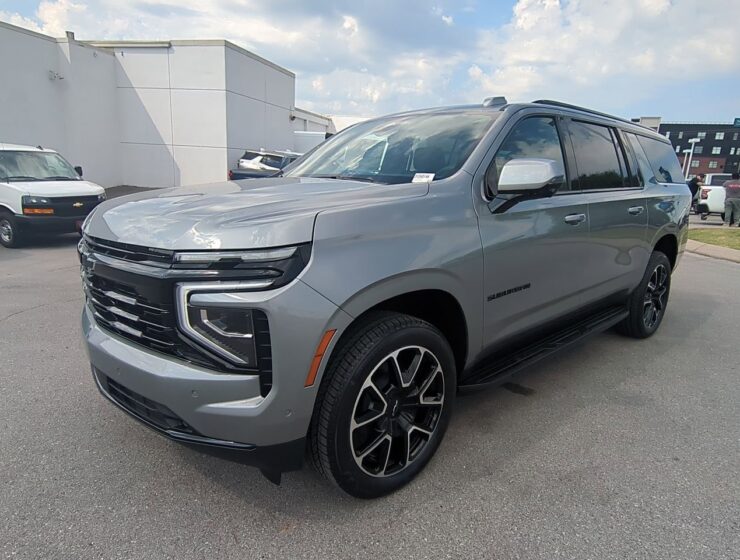Right hand drive 2026 Chevrolet Suburban RST in Sterling Metallic from Autogroup International