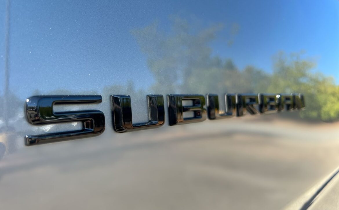 Right hand drive 2026 Chevrolet Suburban RST in Sterling Metallic from Autogroup International