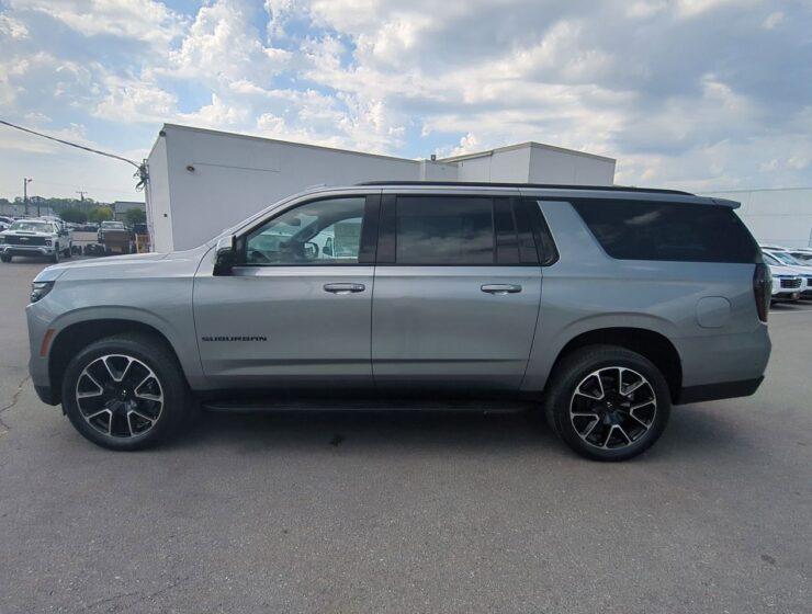 Right hand drive 2026 Chevrolet Suburban RST in Sterling Metallic from Autogroup International