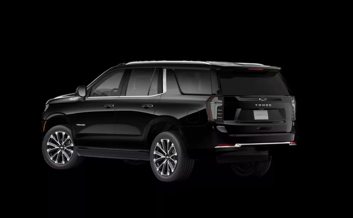 Right hand drive 2026 Chevrolet Tahoe - High Country in Black Exterior from Autogroup International in Australia