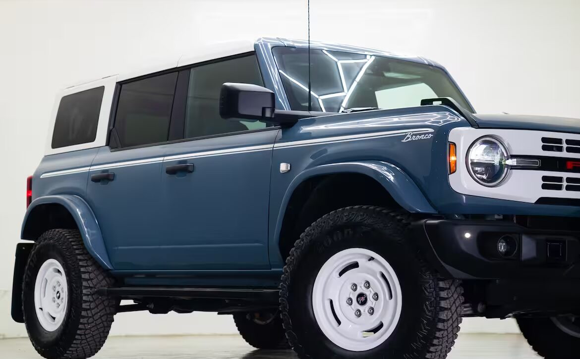 Right hand drive 2026 Ford Bronco Heritage SUV from Autogroup International in Australia