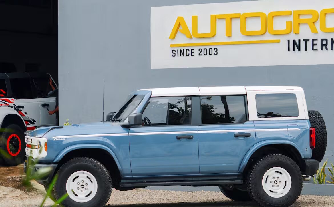 Right hand drive 2026 Ford Bronco Heritage SUV from Autogroup International in Australia
