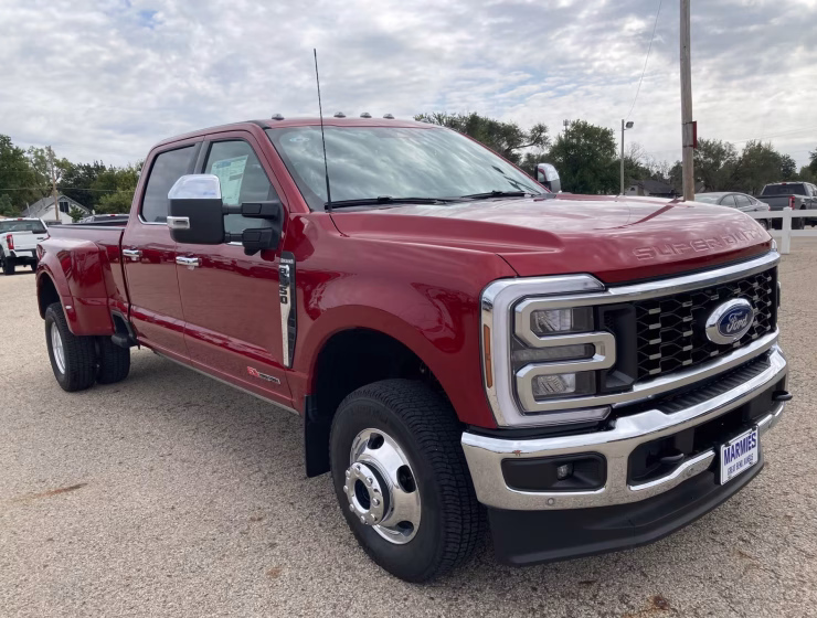 Right hand drive 2026 Ford F-350 Super Duty DRW 'Dually' pickup truck in the King Ranch trim from Autogroup International in Australia