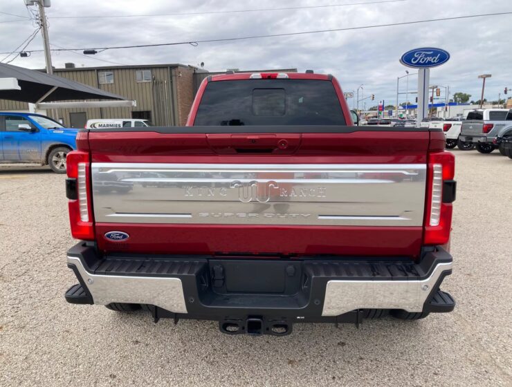 Right hand drive 2026 Ford F-350 Super Duty DRW 'Dually' pickup truck in the King Ranch trim from Autogroup International in Australia
