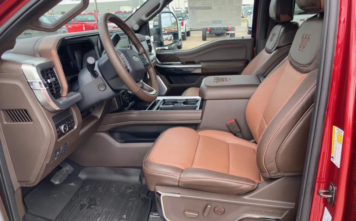 Right hand drive 2026 Ford F-350 Super Duty DRW 'Dually' pickup truck in the King Ranch trim from Autogroup International in Australia