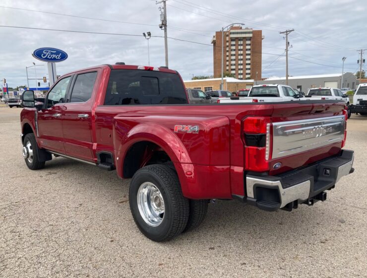 Right hand drive 2026 Ford F-350 Super Duty DRW 'Dually' pickup truck in the King Ranch trim from Autogroup International in Australia