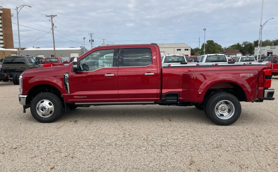 Right hand drive 2026 Ford F-350 Super Duty DRW 'Dually' pickup truck in the King Ranch trim from Autogroup International in Australia